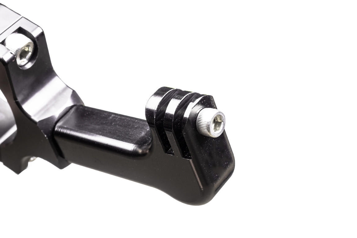 UTV INC VERTICAL GO PRO CLAMP ON MOUNT - BLACK