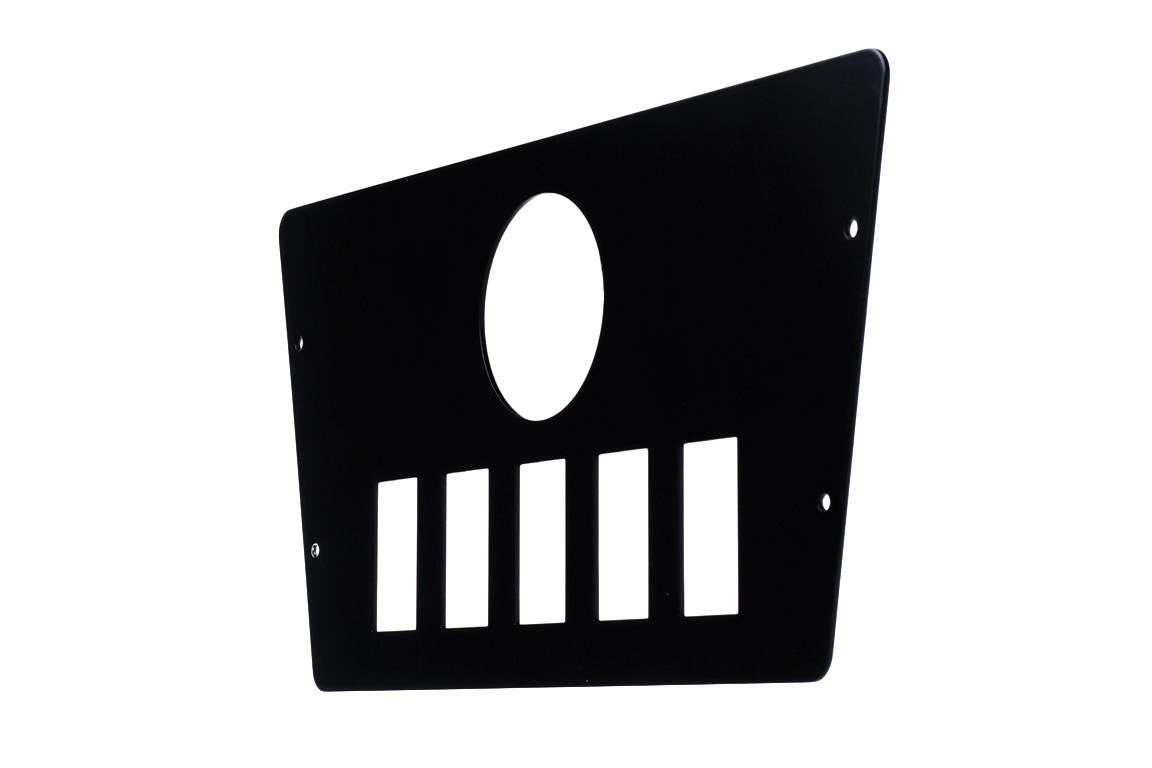 UTV INC YAMAHA YXZ1000R 1 GAUGE AND 5 SWITCH DASH PLATE