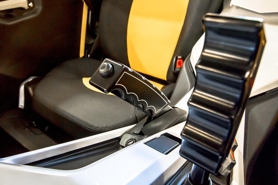 UTV INC YAMAHA YXZ1000R BLACK BILLET ALUMINUM PARKING BRAKE LEVER HANDLE COVER