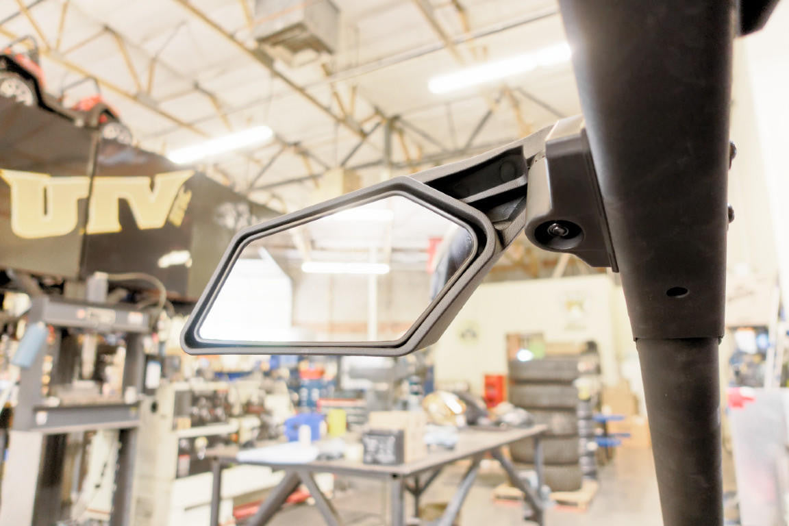 CAN AM MAVERICK X3 BOLT ON FOLDING ADJUSTABLE SIDE MIRRORS