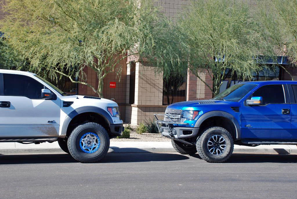 GEISER OFFROAD PRODUCTS GEN 1 FORD RAPTOR F150 PROGRESSIVE FRONT SPRINGS 2.5" LIFT