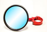 UTV INC 1¾" SPECIAL EDITION SIDE MIRROR - RED CLAMP & ARM - BLACK MIRROR