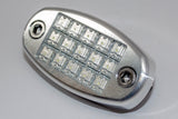 UTV INC 1.75" BILLET ALUMINUM 15 LED DOME LIGHT - MACHINED FINISH