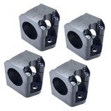 UTV INC 1.75" BILLET ALUMINUM CLAMP ON MOUNTING BRACKET KIT FOR POLARIS CLICK-6 HARNESS
