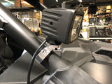 UTV INC 1.75" CLAMP ON BILLET A-PILLAR MOUNT - MACHINED