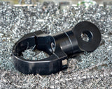 UTV INC 1.75” CLAMP ON BLACK ANODIZED BILLET ALUMINUM ADJUSTABLE WHIP MOUNT