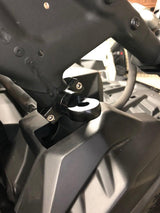 UTV INC 1.875” CLAMP ON BLACK ANODIZED BILLET ALUMINUM ADJUSTABLE WHIP MOUNT