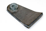 UTV INC 10 GAUGE STEEL UNIVERSAL MOUNTING TAB 1/4-20 INSERT