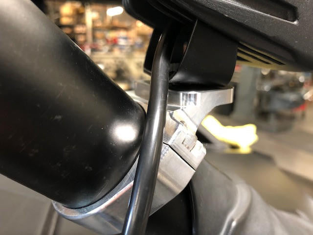 UTV INC 2.0" CLAMP ON BILLET A-PILLAR MOUNT - MACHINED