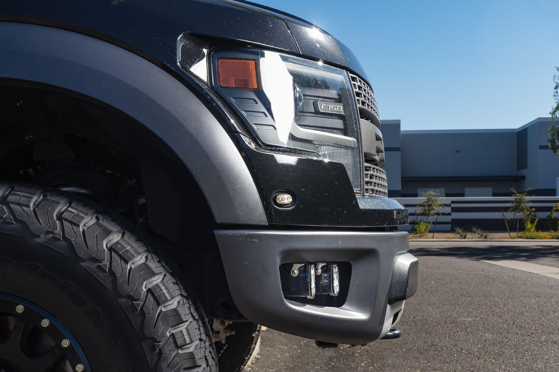 UTV INC 2010-2016 FORD RAPTOR GEN 1 FOG LIGHT MOUNTING BRACKET KIT