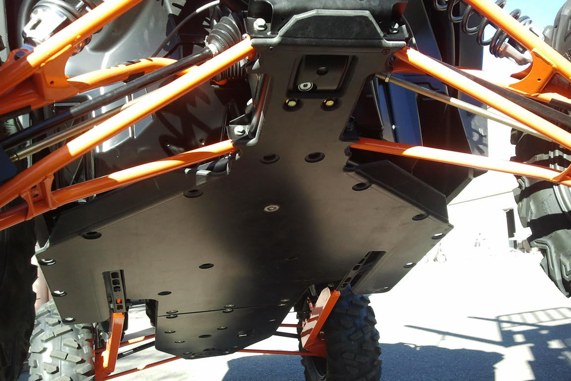 UTV INC 2014-2015 POLARIS RZR XP 1000 2 SEAT UHMW SKID PLATE