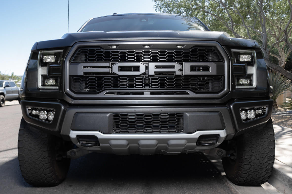 UTV INC 2017+ FORD RAPTOR GEN 2 FOG LIGHT MOUNTING BRACKET KIT