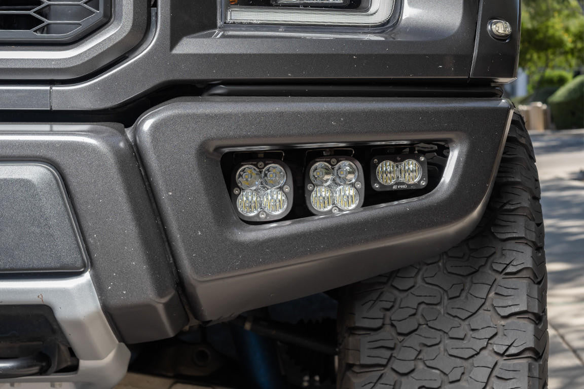 UTV INC 2017+ FORD RAPTOR GEN 2 FOG LIGHT MOUNTING BRACKET KIT