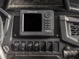 UTV INC 2019 POLARIS RZR XP 1000 & TURBO LOWRANCE HDS 5" GPS DASH MOUNT PLATE