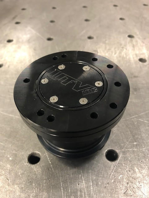 UTV INC 5/6 BOLT QUICK RELEASE STEERING WHEEL HUB FLUSH MOUNT SPACER
