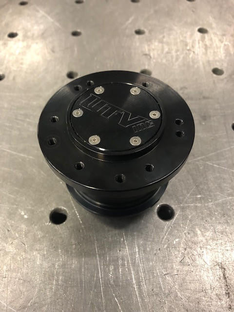 UTV INC 5/6 BOLT QUICK RELEASE STEERING WHEEL HUB FLUSH MOUNT SPACER