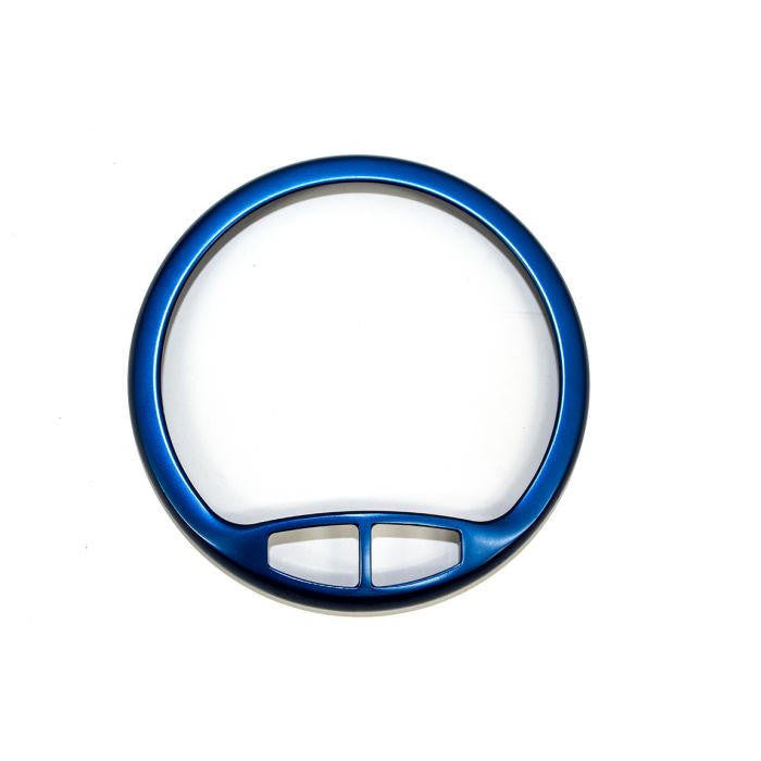 UTV INC ARCTIC CAT WILDCAT BLUE ANODIZED BILLET SPEEDOMETER BEZEL COVER