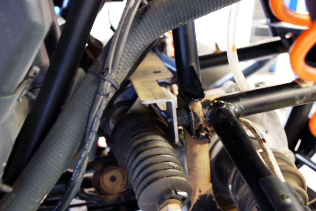 UTV INC ARCTIC CAT WILDCAT RIGID INDUSTRIES 10" LED LIGHT BAR MOUNT - FRONT