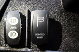 UTV INC BACK LIT SWITCH - LIGHTED WHIP