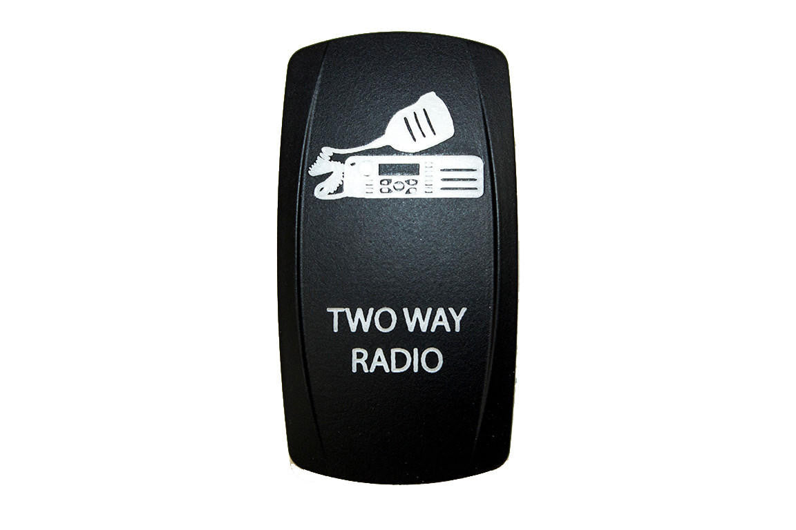 UTV INC BACK LIT SWITCH - TWO WAY RADIO