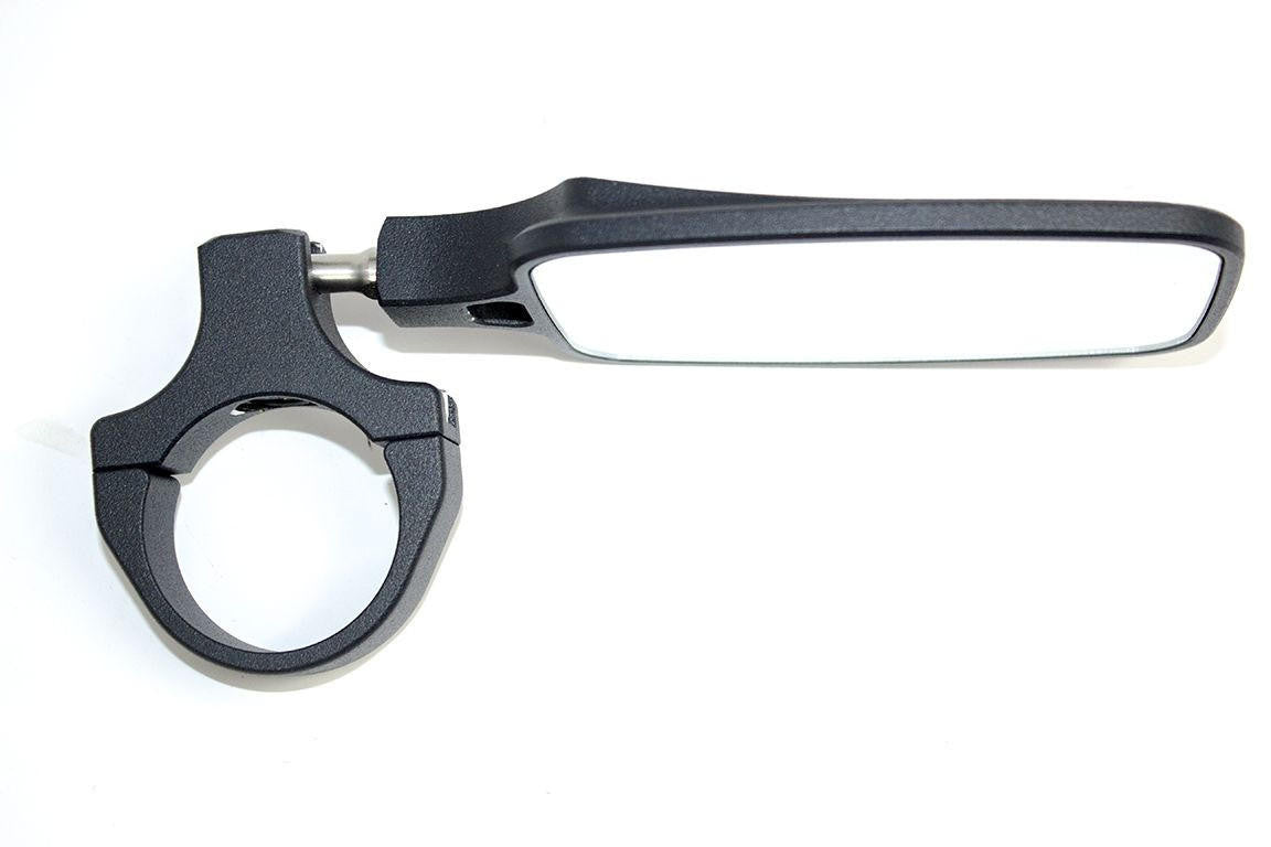UTV INC BLACK CLAMP ON 2" BILLET ALUMINUM BREAK AWAY SIDE VIEW MIRROR