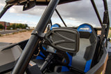 UTV INC BLACK CLAMP ON 2" BILLET ALUMINUM BREAK AWAY SIDE VIEW MIRROR