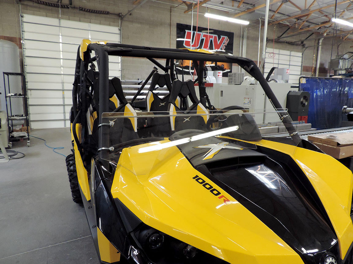 UTV INC CAN AM MAVERICK & MAX QUARTER LEXAN WINDSHIELD