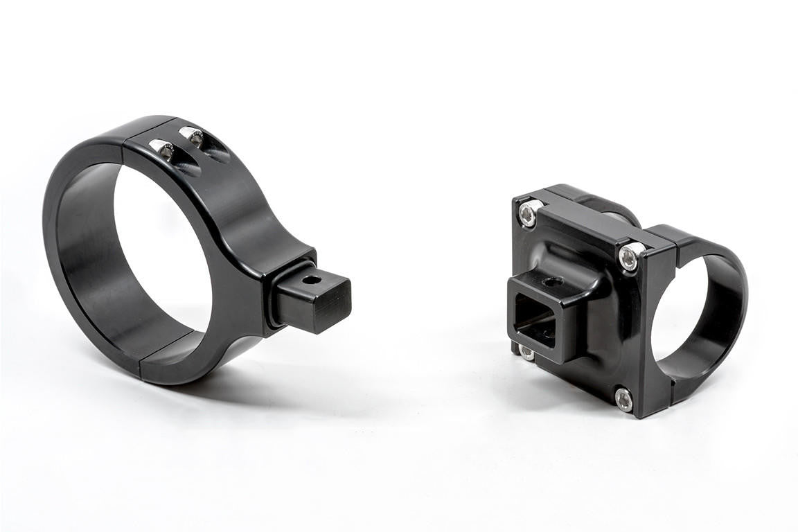 UTV INC CAN AM MAVERICK X3 1.875" CLAMP ON BLACK BILLET ALUMINUM FIRE EXTINGUISHER KIT