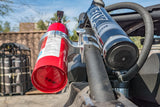 UTV INC CAN AM MAVERICK X3 1.875" CLAMP ON MACHINED BILLET ALUMINUM FIRE EXTINGUISHER KIT