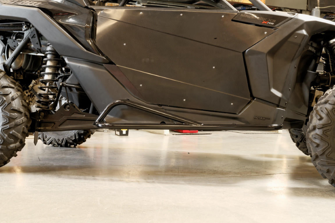 UTV INC CAN AM MAVERICK X3 2 SEAT NERF BAR ROCK SLIDER SIDE STEPS