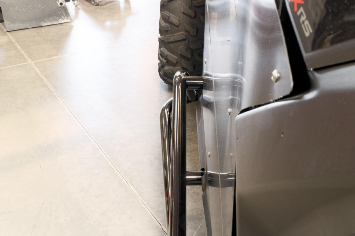 UTV INC CAN AM MAVERICK X3 2 SEAT NERF BAR ROCK SLIDER SIDE STEPS