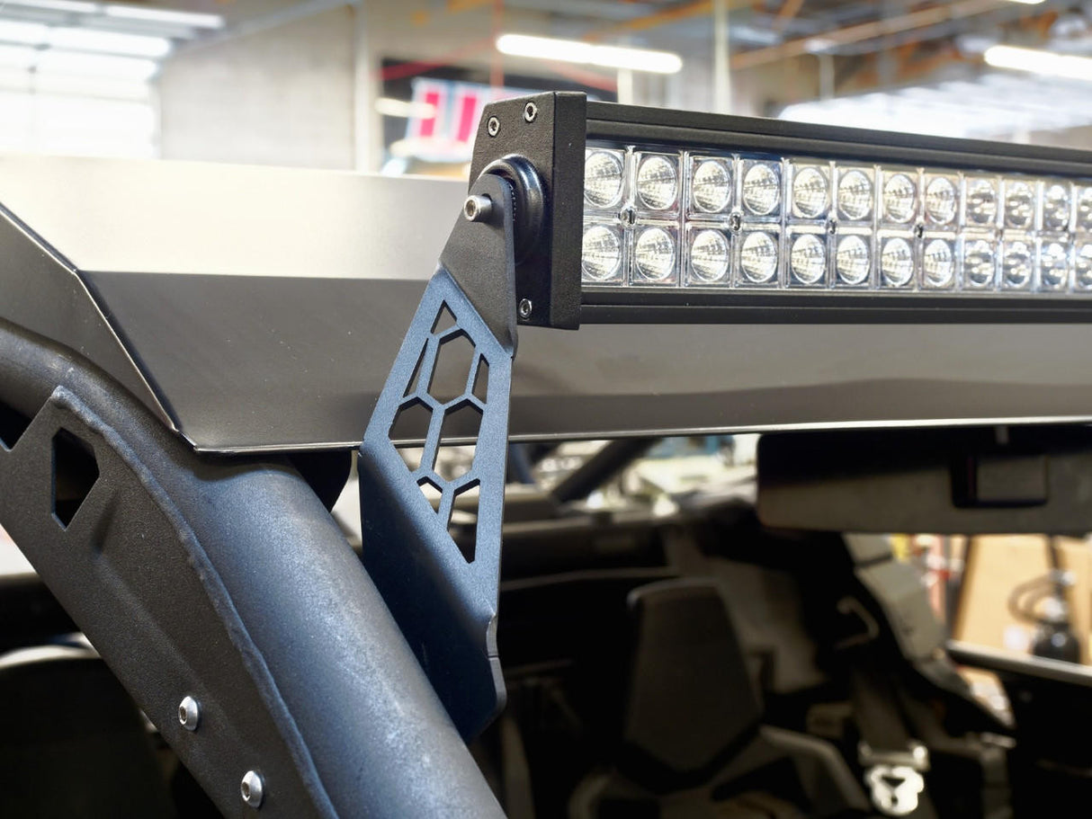 UTV INC X3 40" BAJA DESIGNS S-8 OR RIGID LIGHT BAR MOUNTS FOR UTV INC ROOF