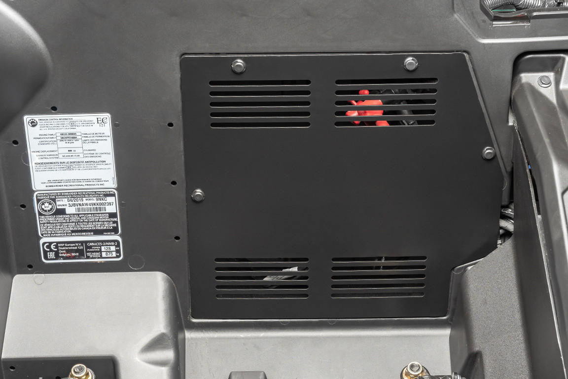 UTV INC CAN AM MAVERICK X3 BATTERY COVER PLATE