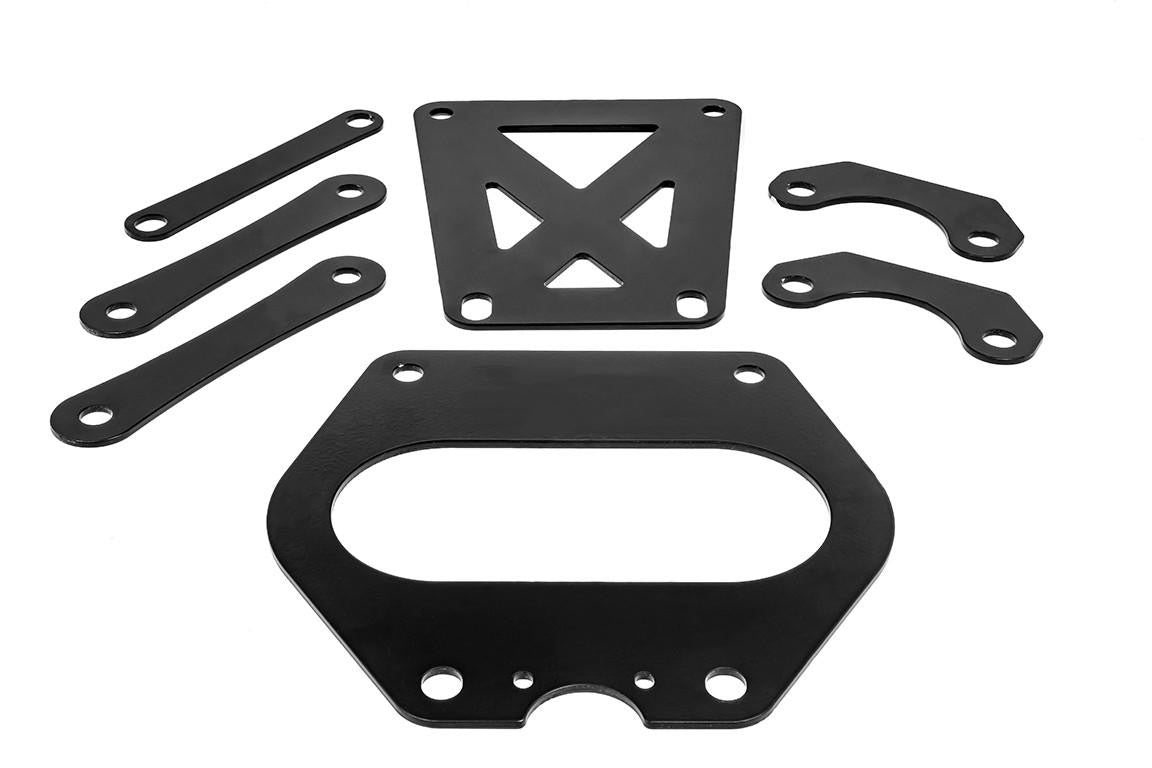 UTV INC CAN AM MAVERICK X3 BOLT ON 7 PIECE FRONT GUSSET KIT