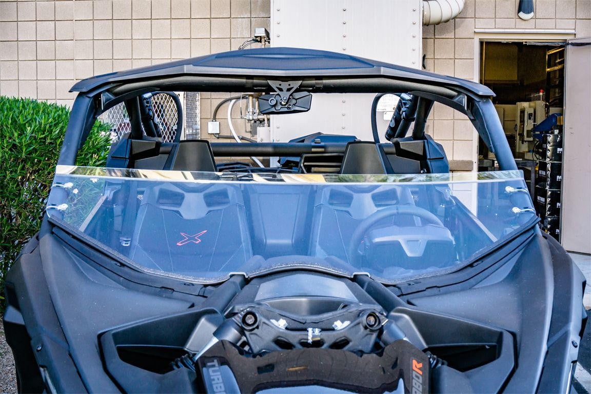 UTV INC CAN AM MAVERICK X3 LEXAN CLEAR HALF WINDSHIELD