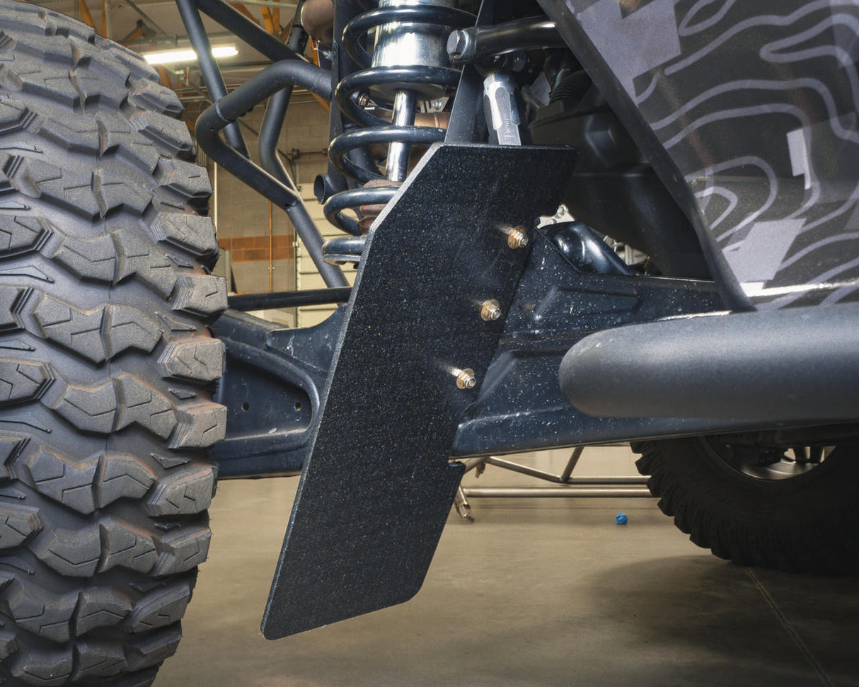 UTV INC CAN AM MAVERICK X3 REAR WHEEL ROCK DEFLECTOR KIT