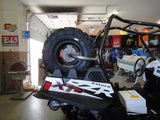 UTV INC CLAMP ON POLARIS RZR BED SIDE SPARE TIRE MOUNT