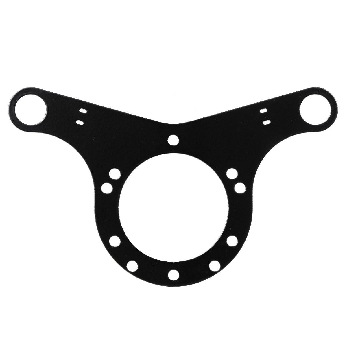 UTV INC DUAL FLUSH MOUNT PTT HORN BUTTON HOLDER FOR 5 OR 6 BOLT STEERING WHEELS
