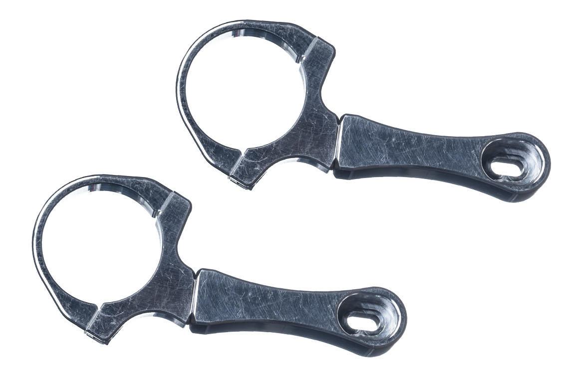 UTV INC MACHINED 1.75" CLAMP ON BILLET ALUMINUM LED LIGHT BAR MOUNTS