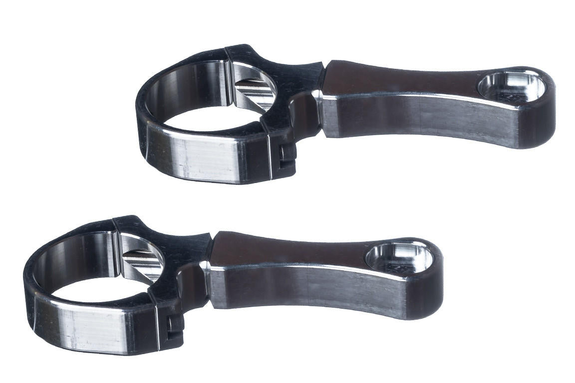 UTV INC MACHINED 1.75" CLAMP ON BILLET ALUMINUM LED LIGHT BAR MOUNTS