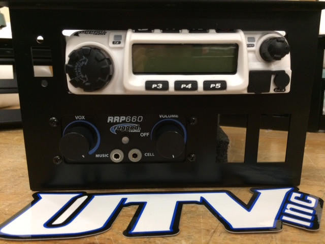 UTV INC POLARIS 2019+ RZR XP RUGGED TWO WAY RADIO & INTERCOM MOUNT