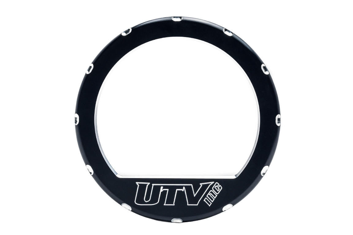 UTV INC POLARIS BILLET ALUMINUM SPEEDOMETER BEZEL - BLACK