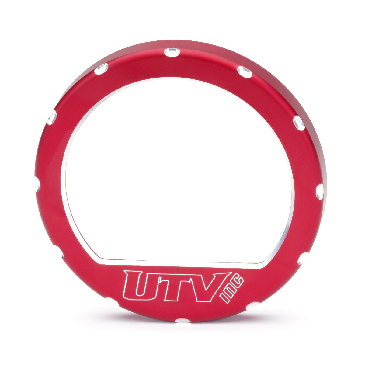 UTV INC POLARIS BILLET ALUMINUM SPEEDOMETER BEZEL - RED