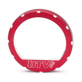 UTV INC POLARIS BILLET ALUMINUM SPEEDOMETER BEZEL - RED