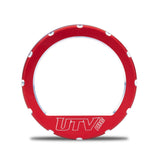 UTV INC POLARIS BILLET ALUMINUM SPEEDOMETER BEZEL - RED