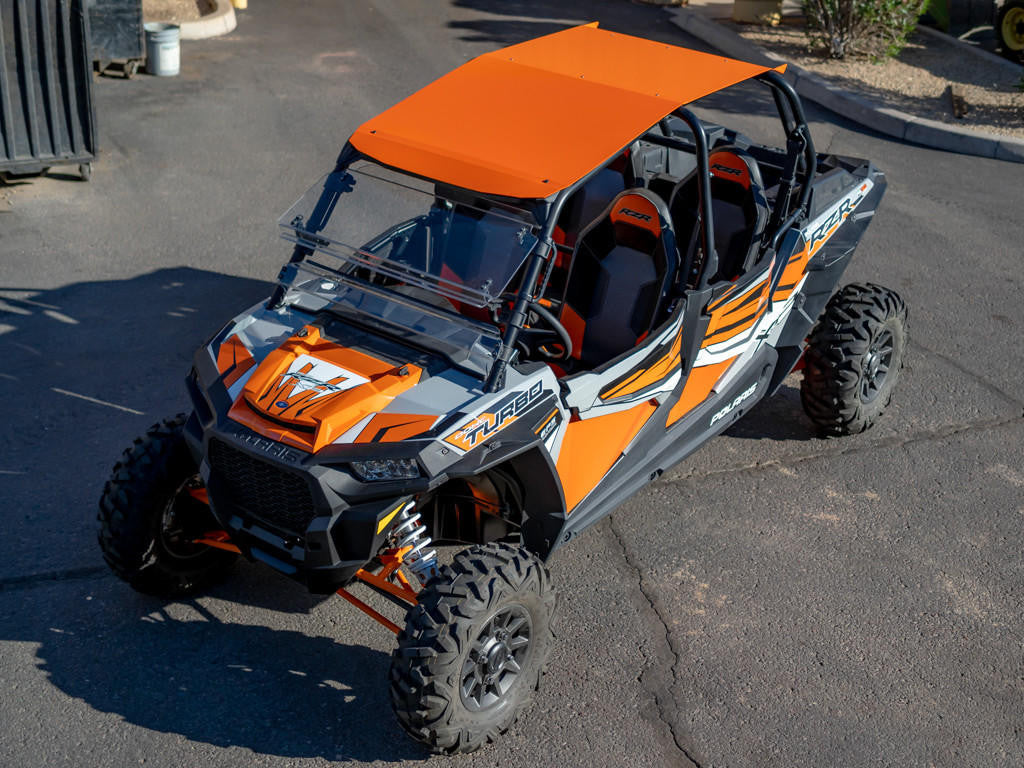 UTV INC POLARIS RZR 4 ORANGE ALUMINUM ROOF
