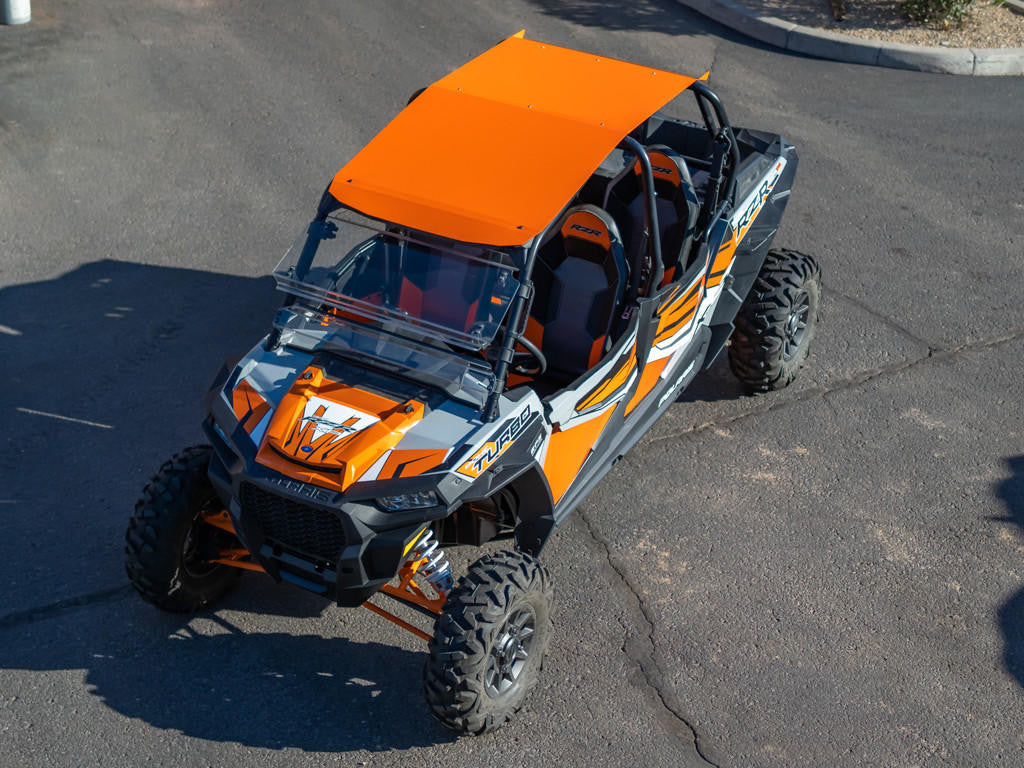 UTV INC POLARIS RZR 4 ORANGE ALUMINUM ROOF