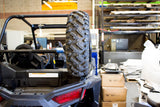 UTV INC POLARIS RZR 900S & 4 SEAT BED SIDE SPARE TIRE MOUNT