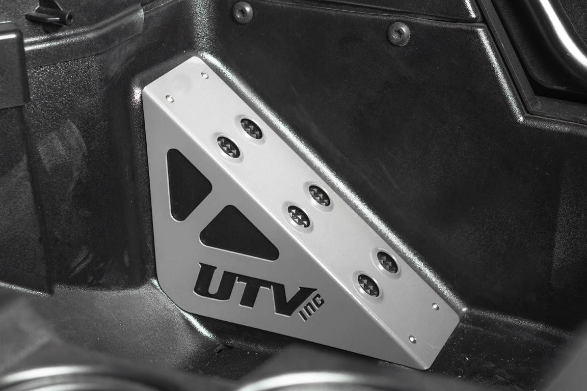 UTV INC POLARIS RZR DEAD PEDAL AND FOOT REST COVER SET