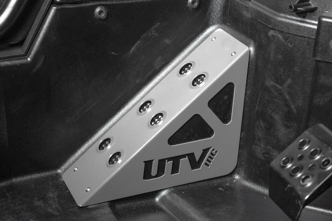 UTV INC POLARIS RZR DEAD PEDAL AND FOOT REST COVER SET